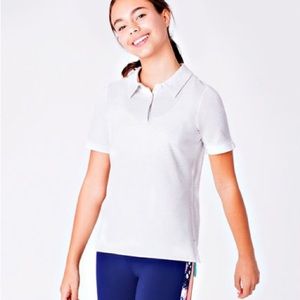 Ivivva by Lululemon Heart on the Green Polo Shirt